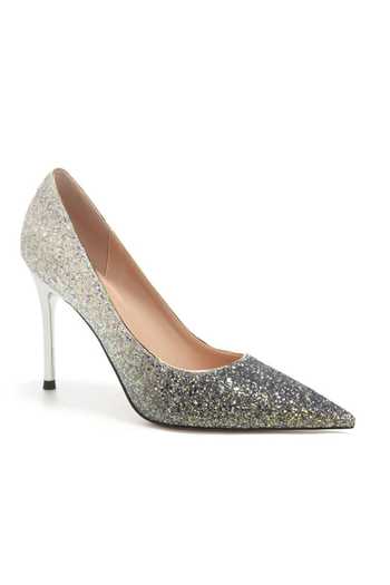 Buy_Ozzaro_Black Adaayein Glitter Shimmer Heels _Online_at_Aza_Fashions