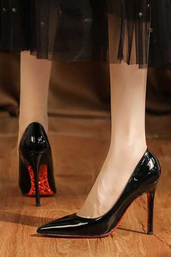 Shop_Ozzaro_Black The Final Walk Pointed Toe Heels _Online_at_Aza_Fashions