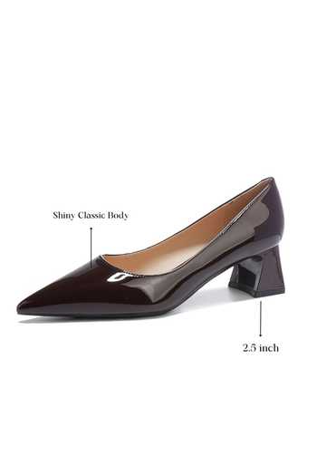 Buy_Ozzaro_Wine Malkin Matte Block Heels _Online_at_Aza_Fashions