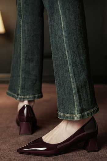Buy_Ozzaro_Wine Malkin Matte Block Heels _Online