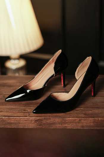 Shop_Ozzaro_Black Dark Desire Stilleto Heels _Online