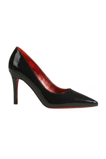 Ozzaro_Black Pointed Toe Heels _Online_at_Aza_Fashions