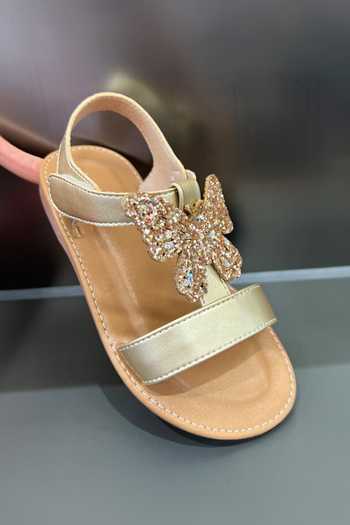Buy_Ninobello_Gold Flitter Sandals _at_Aza_Fashions