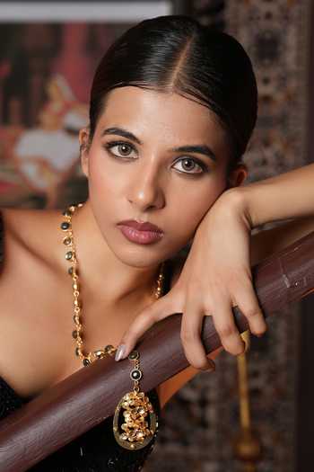 Buy_Cao Jewellery_Gold Plated Bead Embellished Pendant Necklace _Online_at_Aza_Fashions