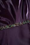 Shop_Aakaar_Purple Metallic Moss Crepe Embellished Crystals Peplum Top Pant Set With Belt _Online_at_Aza_Fashions