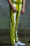 Shop_Runit Gupta_Green 100% Cotton Striped Pant Set  _Online_at_Aza_Fashions