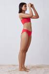 Buy_The Summer House_Coral Econyl Cate Bikini Bottom_Online_at_Aza_Fashions