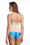 Shop_Kai Resortwear_Multi Color Print Pop Sweetheart Neck Bandeau Swimsuit  _at_Aza_Fashions