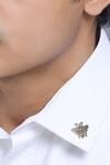 Shop_Cosa Nostraa_Gold Flying Wonder Collar Tips_at_Aza_Fashions
