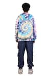 Shop_Theorem_Multi Color Cotton Tie Dye Hoodie  _at_Aza_Fashions