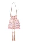 Shop Fuchsia by aashaka mehta Pink Sequins, Embroidery Destiny Silk Potli Bag at Aza Fashions Shop_Fuchsia by aashaka mehta_Pink Sequins, Embroidery Destiny Silk Potli Bag _at_Aza_Fashions