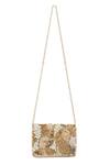 Shop_Fuchsia_Gold Lights Leather Embroidered Clutch _at_Aza_Fashions