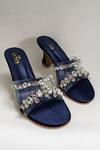 Shop_The Alter_Blue Embellished Zenzy Hourglass Heels_at_Aza_Fashions