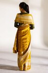 Shop_Mimamsaa_Yellow Tissue Silk Woven Raina Saree _at_Aza_Fashions