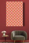 Shop_Raffinee_Ikat Digital Print Wall Art_at_Aza_Fashions