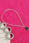 Buy Auraa Trends Green Stone Pendant Necklace at Aza Fashions Buy_Auraa Trends_Green Stone Pendant Necklace _at_Aza_Fashions