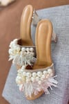 Shop_THE EPISODE_White Pearls And Glass Pipes Fragile Forest Embellished Heels _at_Aza_Fashions