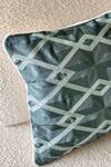 Shop_Mason Home_Multi Color Cotton Embroidery Geometric Lumbar Cushion Cover_at_Aza_Fashions