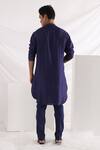 Shop_Smriti By Anju Agarwal_Purple Kurta Bam Silk Embroidered Thread Work Set _at_Aza_Fashions