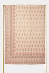 Shop_Ritu Kumar_Pink Printed Koshambi Double Quilt _at_Aza_Fashions