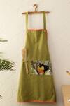 Shop_House This_Green 100% Cotton The Native Oriole Apron_at_Aza_Fashions