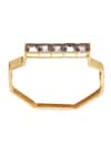 Buy_Esme by Aashna Dalmia_Grey Embellished Bead Bracelet _at_Aza_Fashions