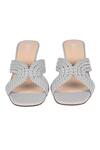 Shop_Vanilla Moon_Grey Leather Dacota Braided Kitten Heels_at_Aza_Fashions