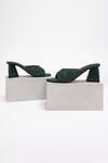 Shop_Doux Amour_Green Valencia Nebula Embellished Heels_at_Aza_Fashions