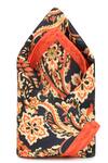 Shop_Tossido_Multi Color Printed Paisley And Floral Pattern Pocket Square_at_Aza_Fashions