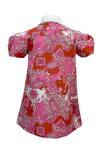 Shop_Jasmine And Alaia_Pink Cotton Paisley Pattern Shirt Dress_at_Aza_Fashions