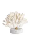 Shop_H2h_White Ceramic Faux Coral Sculpture_at_Aza_Fashions
