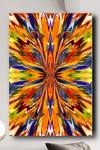 Shop_Raffinee_Multi Color High Quality Canvas Paper Digital Print Abstract Wall Art_at_Aza_Fashions