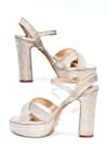 Shop_Foot Fuel_Pink Stripe Textured Brideyl Heels _at_Aza_Fashions