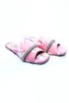 Shop_Foot Fuel_Pink Flawless Printed Flats _at_Aza_Fashions