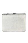 Shop The Purple Sack Silver Embroidery Leather Clutch at Aza Fashions Shop_The Purple Sack_Silver Embroidery Leather Clutch _at_Aza_Fashions