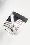 Shop_S&N by Shantnu Nikhil_Off White Printed Linear Pocket Square_at_Aza_Fashions