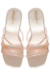 Shop_Kkarma_Peach Layla Transparent Round Block Heels _at_Aza_Fashions