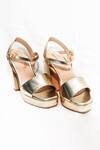 Shop_Foot Fuel_Gold Lucas Metallic Block Heels _at_Aza_Fashions