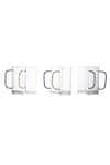 Shop_H2H_White Glass Rainbow Square Tall Mug Set Of 6 _at_Aza_Fashions