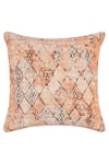 Shop_ORNA_Multi Color Cotton Digital Print Checkered Cushion Cover - Set Of 2_at_Aza_Fashions