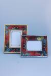 Shop_Karo_Gulal Abstract Print Photo Frame - Single Pc_at_Aza_Fashions