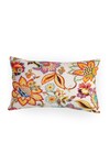 Shop_Amoliconcepts_Multi Color Cotton Embroidered Hand Beaded Rectangular Cushion Cover_at_Aza_Fashions