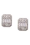 Shop The Jewel Factor Silver Plated Crystals Embellished Studs at Aza Fashions Shop_The Jewel Factor_Silver Plated Crystals Embellished Studs_at_Aza_Fashions