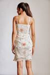 Shop_Pocket Stories_Off White Crepe Sweetheart Neck Abstract Print Short Corset Dress _at_Aza_Fashions