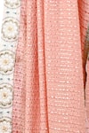 Shop_Soniya G_Pink Embroidery Floral Shawl _at_Aza_Fashions