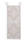 Shop_Amoli Concepts_Mehrab Floral Embroidered Table Runner_at_Aza_Fashions
