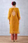 Shop_Torani_Yellow Inner And Pant Velvet & Kurta Aftaabi Revathi Sheer & Set _at_Aza_Fashions