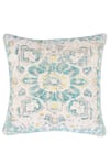 Shop_ORNA_Multi Color Cotton Digital Print Flower Cushion Cover - Set Of 2_at_Aza_Fashions