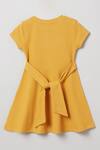 Shop Byb Premium Yellow Cotton, Polyester Soft Knit Skater Dress at Aza Fashions Shop_Byb Premium_Yellow Cotton, Polyester Soft Knit Skater Dress _at_Aza_Fashions