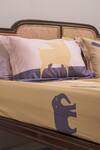 Shop_Kyoona_Green 100% Cotton Printed The Basharat Animal Bedsheet Set _at_Aza_Fashions
